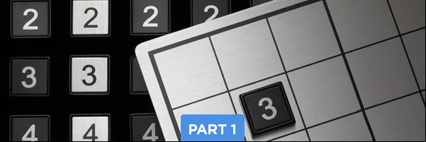 Intermediate Sudoku Solving Techniques – Part 1: Looking for Number Pairs