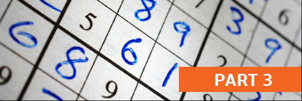 How to Solve Sudoku Puzzles – A Complete Walkthrough, Part 3